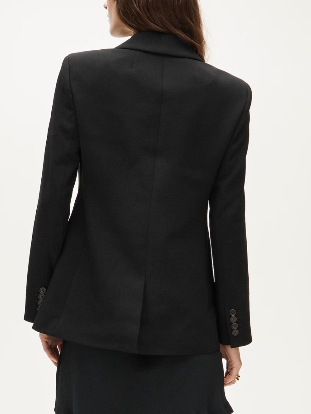 NWT J. Crew Madelyn blazer in four-season stretch 4P Black - Picture 2 of 10
